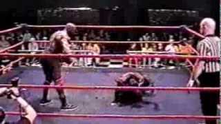 The Flying Jobber Chance Romance vs The Chef Jerry Carr  NWA Southwest 2001 [upl. by Lazar]