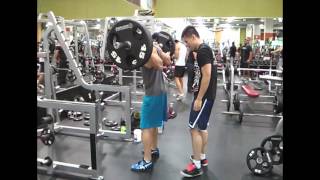 EPIC Squat Fail  Crushed by 315lbs 3 plates [upl. by Freudberg50]