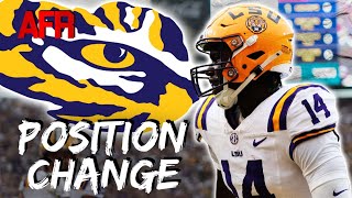 LSU 5Star TE Moving To WR  Will He Unlock Tigers Offense [upl. by Lud]