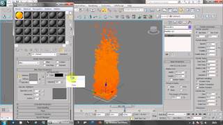 3ds Max Particle Fire Effect No Plugin or Script [upl. by Jordana]