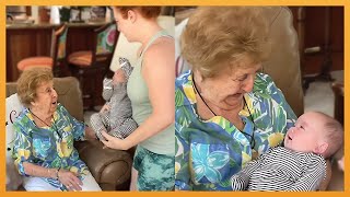 GRANDPARENTS MEET GRANDCHILD FOR THE FIRST TIME  EMOTIONAL SURPRISES [upl. by Murdoch]