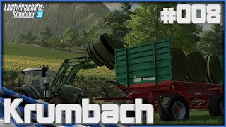 LS22 KRUMBACH  008MAP RELEASE auf Modhub   BLE SEITENKONSOLEN Test Serie [upl. by Lesser431]