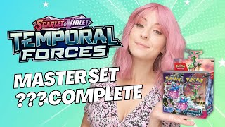 Temporal Forces Booster Box Opening Can I complete my Master Set [upl. by Atiram]