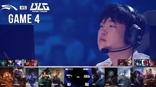 Hanwha Life Esports vs Bilibili Gaming Game 4  World Championship 2024 Quarterfinals  HLE vs BLG [upl. by Treble]