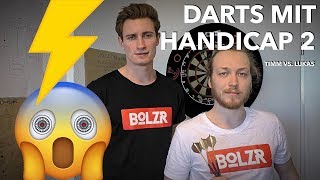 DARTS MIT HANDICAP 2│Timm vs Lukas  myDartpfeil [upl. by Vachil]