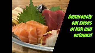 🦑🍣 Chirashi Bowl Deluxe Vegetable Tempura and Salmon Avacado Roll 2024  Sushi Koji food sushi [upl. by Yehsa]