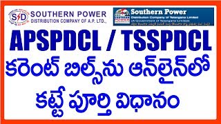 How To Pay APSPDCL TSSPDCL Electricity Bill Online  How To Pay Electricity Bill by Google Pay [upl. by Scandura969]