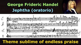 Handel choruses  Theme sublime of endless praise St MartinintheFields [upl. by Einnad463]