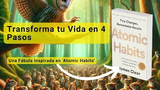 Hábitos Atómicos  Transforma tu Vida en 4 Pasos [upl. by Kaleena]