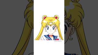 How To Draw Sailor Moon Step By Step  Tip of pencil [upl. by Hultin]