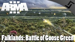 Falklands Battle of Goose Green  ARMA 3 BAF Mod Gameplay [upl. by Salba778]