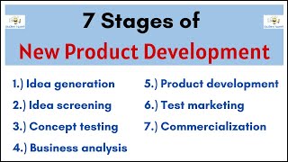 No26  Stages of New Product Development  Idea Generation  Screening  Testing  Analysis [upl. by Dusty110]