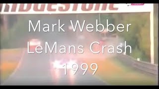 Mark Webber LeMans Crash and Flip Flying Car FULL VIDEO [upl. by Ilke572]