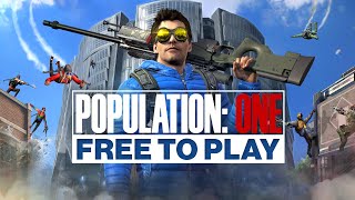 POPULATION ONE  FreeToPlay Launch Trailer  Meta Quest [upl. by Frye]