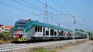 Treni del passato e del futuro sulla Milano Lecco [upl. by Ennylcaj949]