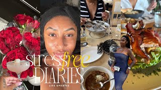 stress free diaries weekly vlog guest speaking  skin impovement  my car  life update [upl. by Berey]