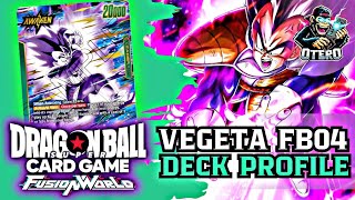 🟢 VEGETA FB04 DECK PROFILE  FUSION WORLD [upl. by Lejeune203]