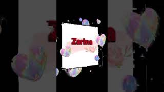 ZARINA ISMIGA VIDEO shorts namevideo ismgavideo [upl. by Analad]