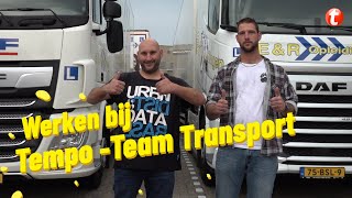 Werken als vrachtwagenchauffeur  Transport  TempoTeam [upl. by Cuttler]