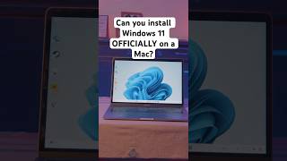 PT 1 Can you install Windows 11 OFFICIALLY on a Mac [upl. by Refenej]