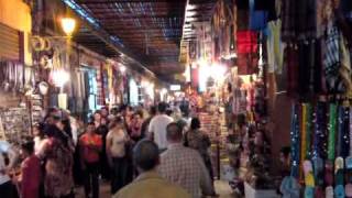 Marrakesh walk from Jemma el Fna square through the souks [upl. by Egief]