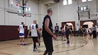 Harry Agganis Basketball Tournament St Georges Church vs New York Whitestone  April 9 2022 [upl. by Anivlek]