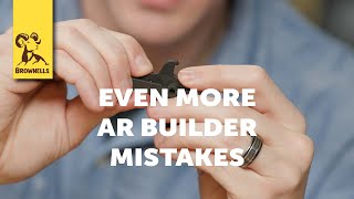 Even More AR Builder Mistakes [upl. by Akkin]