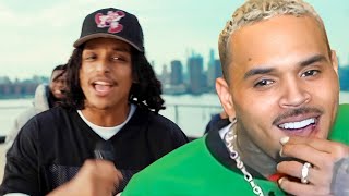 Chris Brown Rates The AMP Cypher [upl. by Tedie]