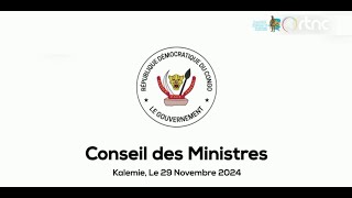 Compte rendu du Conseil des Ministres du Vendredi 29 Novembre 2024 [upl. by Kramal]