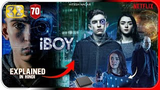 The iBoy 2017 Film Explained in Hindi  Netflix The iBoy Movie हिंदी  Hitesh Nagar [upl. by Arreit]