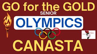 What does the Olympics and Canasta have in commoncanasta olympics seniorolympics olympics2024 [upl. by Elliot454]