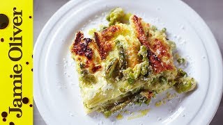 Summer Vegetable Lasagne  Jamie Oliver [upl. by Hindu]