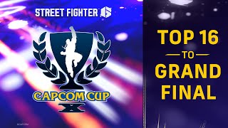 Capcom Cup X  Top 16 to Grand Final [upl. by Ahsenroc609]