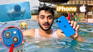 iPhone 13 Water Test 😱 Shocking Result  Will It Survive   iPhone UnderWater 💦 Test [upl. by Annabell]