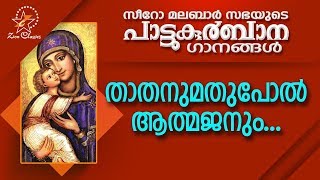 Thathanumathupol Aathmajanum  പാട്ടുകുർബ്ബാന  Pattukurbana  Holy Mass  Holy Kurbana [upl. by Erbas]