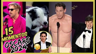 15 momentos ineditos OSCARS 2024  Curiosidades  Ganadores  Records  ¡OPPENHEIMER GANADOR [upl. by O'Shee]