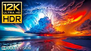 12K HDR 240fps Dolby Vision  BREATHTAKING LANDSCAPES for Ultimate Relaxation [upl. by Kinata777]