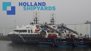 DP Galina  DP Gezina Holland Shipyards [upl. by Ultann]