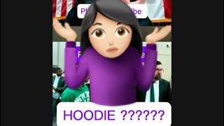 Unacceptable Hoodie in court YES or NO 🤷🏻‍♀️🤷🏻‍♀️🤷🏻‍♀️ [upl. by Adlei590]