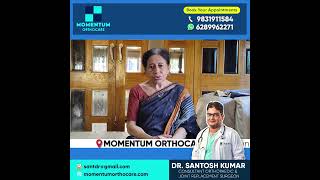 Patient Success Story on Robotic Knee Replacement  By Dr Santosh Kumar Kolkata [upl. by Yeltnarb]