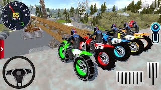 King De Motos KTM Dirt Motocross Bike Driving  Real Mega Ramp Motor Bikes  AndroidIOS GamePlay [upl. by Latyrc]