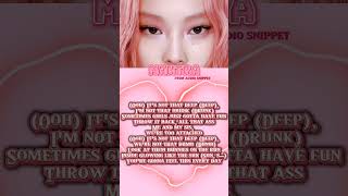 Jennie MANTRA Lyrics Jennie kpop mantra [upl. by Filia]