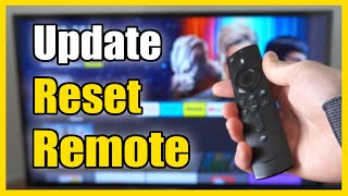 How to Update Firestick Remote amp Reset Easy Method [upl. by Niklaus]