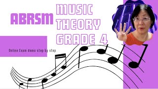 ABRSM Grade 4 music theory online exam demo [upl. by Bloomer]