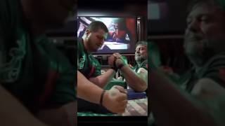 Devon larratt shows strength to the yordan tsonev armwrestling devonlarratt shorts [upl. by Coyle228]