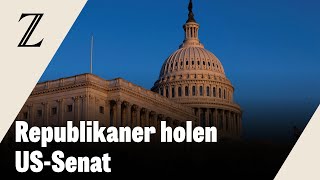 Republikaner gewinnen Mehrheit im USSenat [upl. by Nakeber]