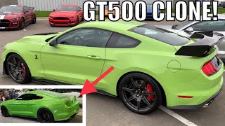 We’re Copying The Grabber Lime 2020 Shelby GT500 [upl. by Aiekam943]