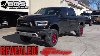 LIFTED 2019 RAM 1500 REBEL 4quot BDS Suspension Lift amp 35quot Tires [upl. by Sibby314]