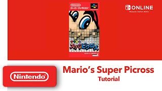 Mario’s Super Picross  How to Play  Nintendo Switch Online [upl. by Atteuqram249]