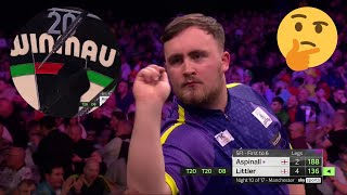 🎯 Luke Littler invents new Checkout Route darts [upl. by Uda]